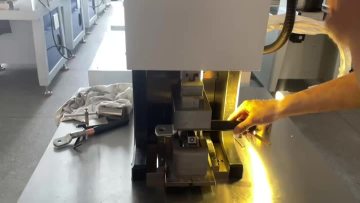 Video of new energy crimping machine