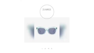 Cat eye and bevel cutting design sunglasses