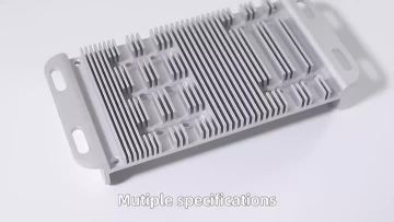 serrated Heat Sink,, Aluminum Hollow Round Heat Si