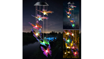 Colorful Butterfly Wind Chime