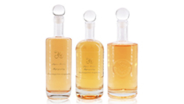 Factory Hot Sale Shape Gin 500ml700ml750ml Screen Printing Transparent Design Whiskey Vodka High Quality Brandy Glass Bottle1