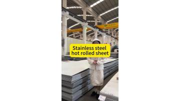 Stainless steel hot-rolled plate