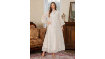 Luxury Dubai Muslim Embroidery Sequins Long Robe Middle East Ethnic Islamic Clothing Morocco Party Jalabiya Abaya Dress Robe1