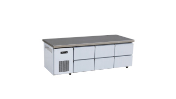 six-drawer workbench refrigerator