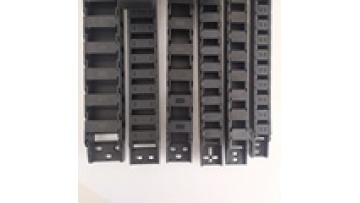 High quality nylon bridge flexible plastic carrier cable drag chain for CNC machine tools1