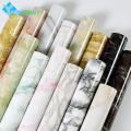 Self Adhesive Marble Vinyl Wallpaper Roll Furniture Decorative Film Waterproof Wall Stickers for Kitchen Backsplash Home Decor