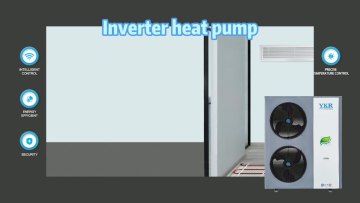 YKR Air to Water Heat Pumps DC Inverter Wifi Evi CE New Air Source For Low temperature R32 Water Heat Pump Water Heaters1