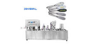 BHP-4 Automatic Plastic Honey Spoon Filling Sealing Machine1