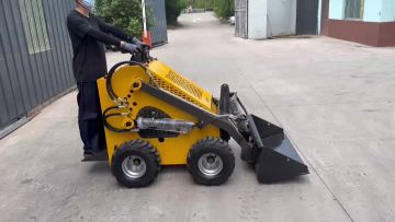 New Style Tires Skid steer mini loader