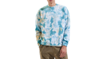 OEM Custom Fashion Mens Crew Neck Tie Dye Sweatshirts Hoodies1