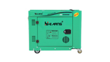5KW home silent single cylinder 220v generator generator haiti1