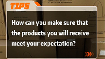 How do buyers quality control?