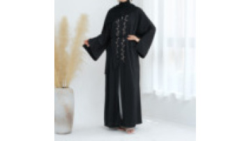 Muslim Kaftan Abayas Prayer Women Dress Open Kimono Cardigan Long Coat Modest Islamic Clothing Dubai Saudi Robe Turkish Vestidos1
