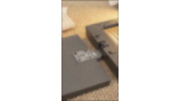 Upgrade Your Cabinets with M41-05 Aluminum Frame Linkage Hinge