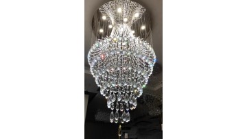 Crystal Beads Custom Pendant Light