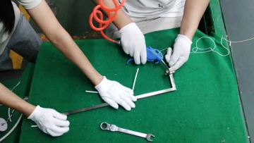 Installation method of the bend1
