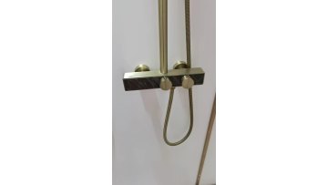 High End Perfect Elegant Design Popular Shower Set with Rock Panel Main Body Shower System for Bathroom1