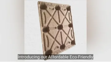 Affordable Eco-Friendly 4-Way Compressed Wood Pallet for Global Shipping1