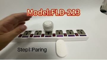 FLD-213 Colorful LED Light Doorbell