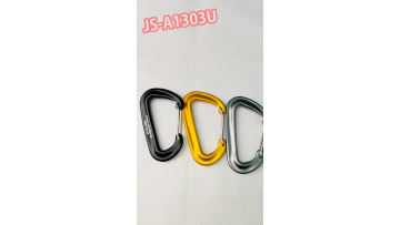 Factory Custom 12KN Small Aviation Aluminum D Shape Hammock Carabiner For Camping Swings1