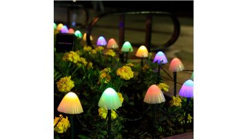 Rgb Colorful 12 in 1 Solar Led Mushroom Stake Light For Garden Landscape Park Villa Holiday Party X'mas Camping1