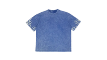 Acid Wash Vintage T shirt Streetwear hip hop washed heavy cotton t shirts with logo  drop shoulder oversized1