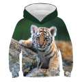 kid's Hoodies Sweatshirt boys and girls Funny 3D Tiger Fashion Brand Animal Printed Hoodie 2020 hot sale