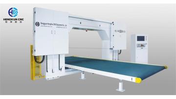 Revolving blade foam  cutting machine