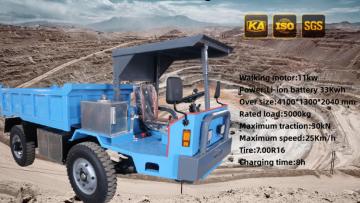 4 wheel electric dumper