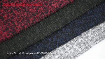 JJ-JC01 Jacquard wool fabric
