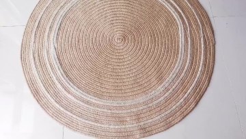 natural fiber plain hemp jute rugs living room large1