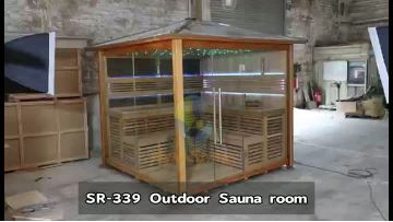 SR-339 Outdoor Sauna Room