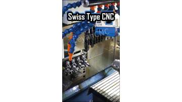 Swiss type cnc
