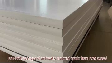 Acetal Copolymer Anti-Static ESD White POM Sheet Plastic Sheet Pom-C