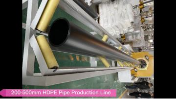 250-500mm  PE pipe tube production  line