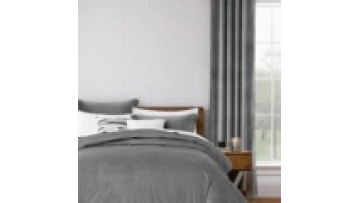 Luxury plain color soft and warm crushed velvet curtain bedspread quilt comforter matching curtains1