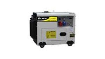 3 phase 220/380V silent diesel generator max. 5.5KW white color generator plant1