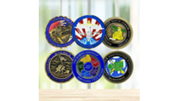 2023 antique commemorative coins custom bronze metal zinc alloy gold coins 24K gold plated collector coins1