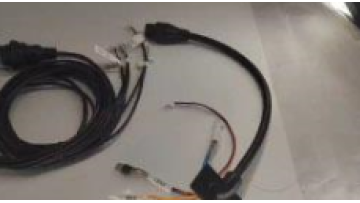 High quality durable black automotive cable