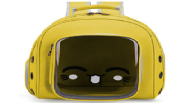Cute Print Space Capsule Bubble Window Pet Backpac
