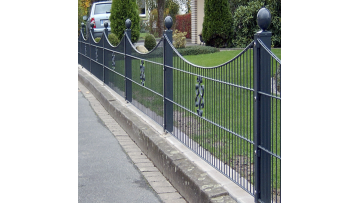 High quality PVC coated double wire mesh panel for workplace/double wire mesh fence1