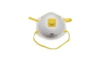 Customized Logo White CE Disposable Respirator Dust Mask FFP1 NR Face Dust Mask with Exhalation Valve1