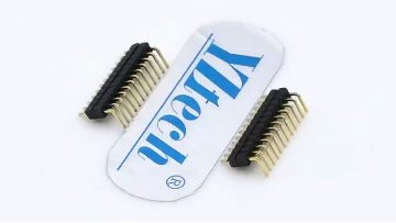 1.0mm Pitch Pin Header Connector Single Row Right Angle Dual Plastic