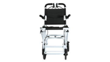 Wheelchair with Handbrake Boarding for Elderly Rehabilitation Equipment Ultra-Light Folding Travel Comfortable Safety Wheelchair1