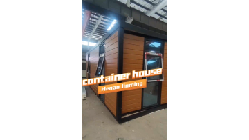 Jinming's new prefabricated flat-pack container houses with new materials and new colors