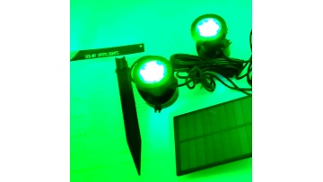 Solar IP68 Outdoor Waterproof LED RGB Landscape Underwater Light with 3 Spotlight  Pond Pool  Fountain Swimming Aquarium Light1