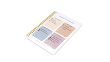 Custom Planner Suppliers Customized Dream Life Planner Journal Notebook With Pages Printing Service1