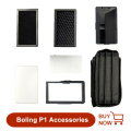 Boling P1 Flash light Accessories Kit Softbox Barn Door Honeycomb Diffuser Magnetic base for Boling P1 LED Light