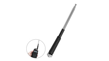 VHF 136-174MHz Telescopic Long range Walkie talkie Folding Portable Radio Antenna1