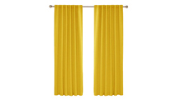 Mustard Yellow Blackout Curtains For New Home Designs1